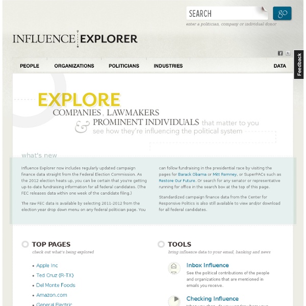 Influence Explorer