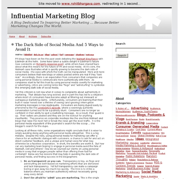 Influential Marketing Blog