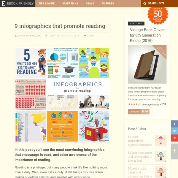 9 infographics that promote reading