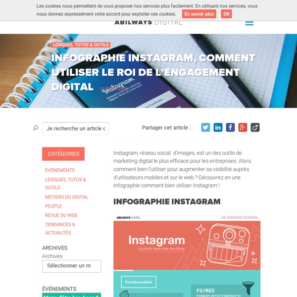 Infographie Instagram, comment utiliser le ROI de l’engagement digital