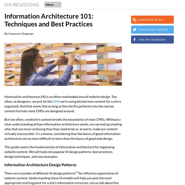 Information Architecture 101: Techniques and Best Practices