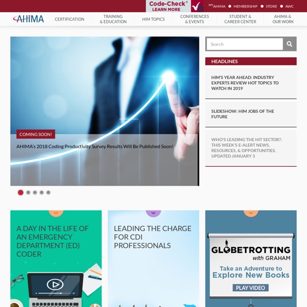 AHIMA Home - American Health Information Management Association