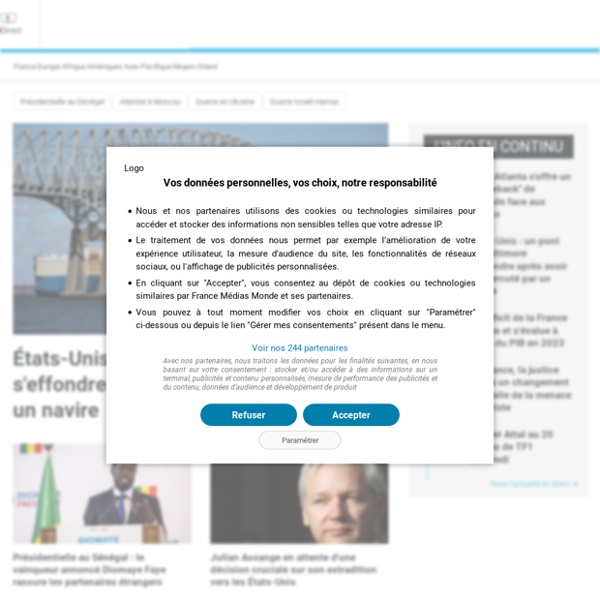 FRANCE 24 - Info, news & actualité, l'information internationale en direct