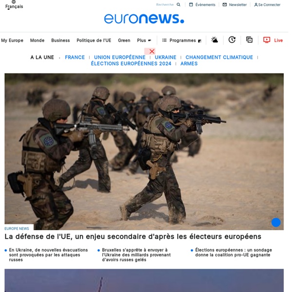 Infos en direct : les actualités du jour sur euronews