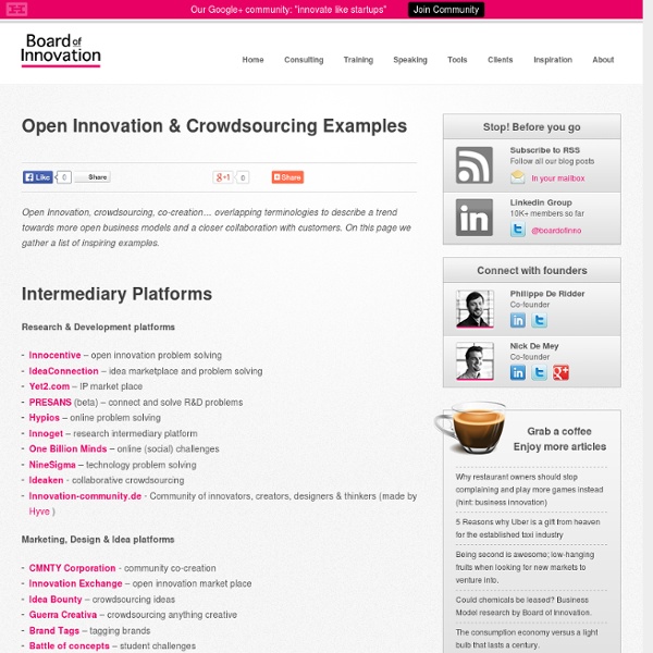 Crowdfunding: open business models