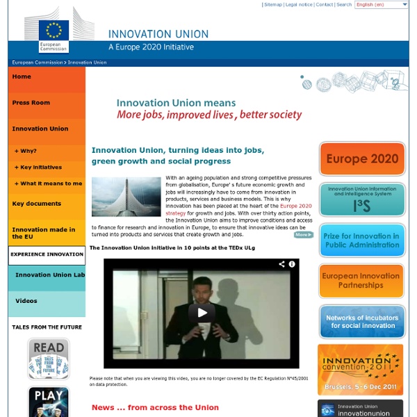 Home page - Innovation Union