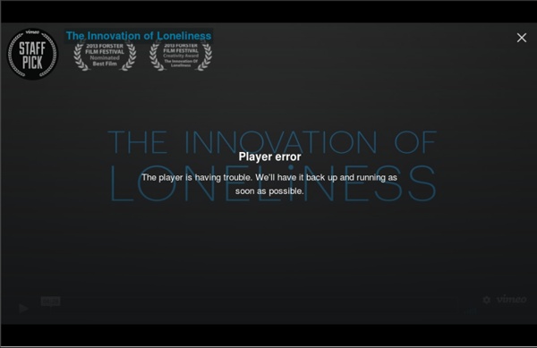 The Innovation of Loneliness
