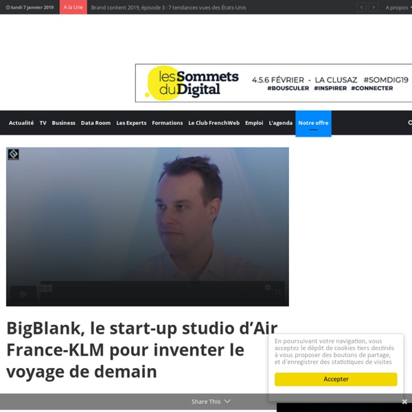 Les chiffres-clés de l'Internet et des nouvelles technologies
