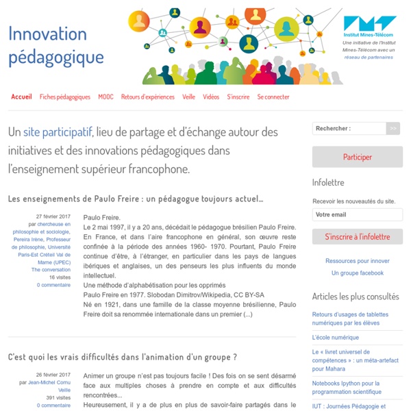 Innovations pédagogiques dans l’enseignement supérieur francophone