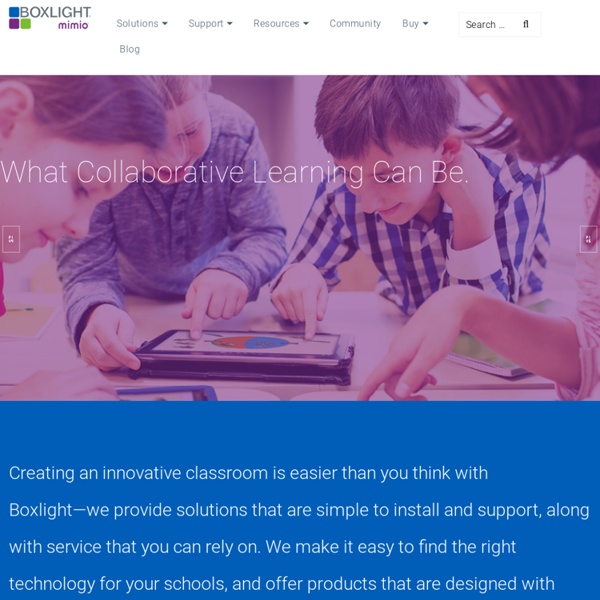 Educational Technology for the Classroom from Mimio