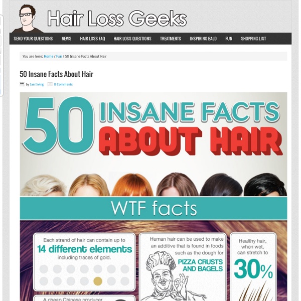50 Insane Facts About Hair