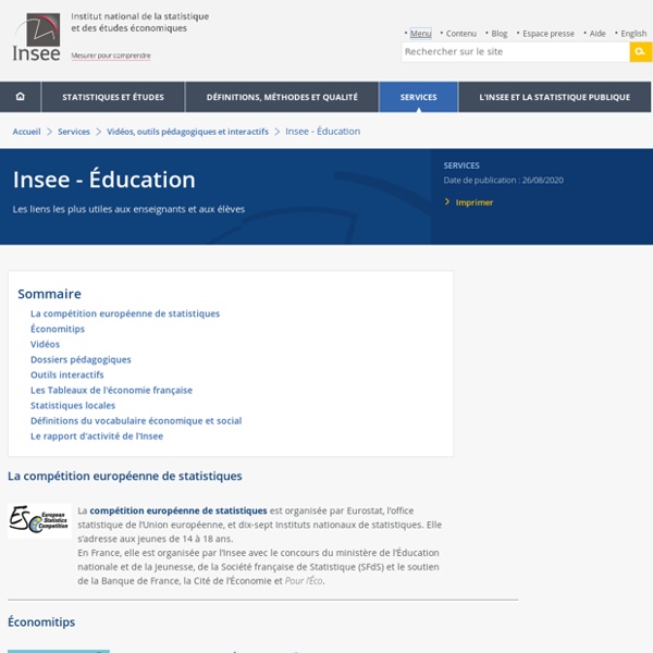 INSEE- Éducation