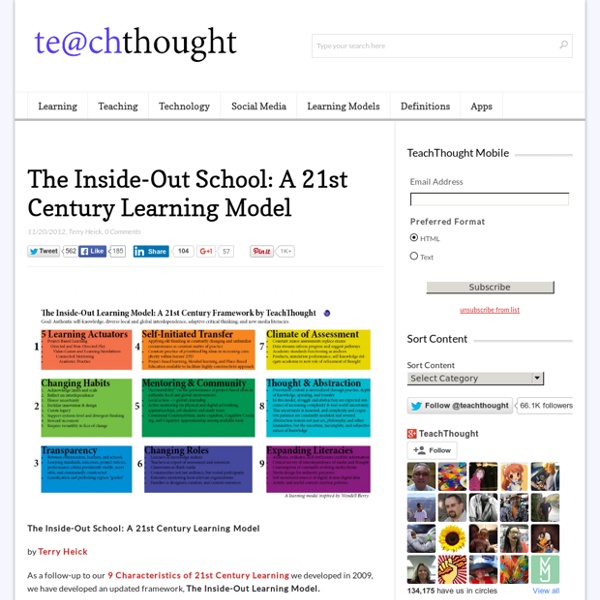 The Inside-Out School: A 21st Century Learning Model