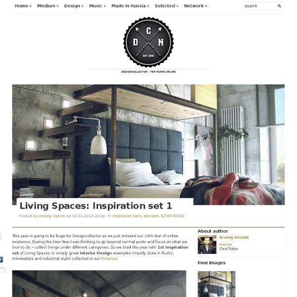 Living Spaces: Inspiration set 1