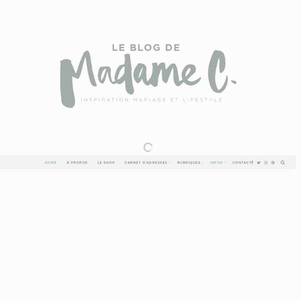 Le Blog de Madame C