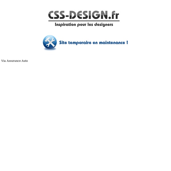 CSS Design - CSS Gallery - Inspiration - Showcase - Ressources et outils SEO