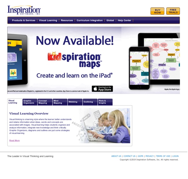 Inspiration Software, Inc. - The Leader in Visual Thinking and Learning