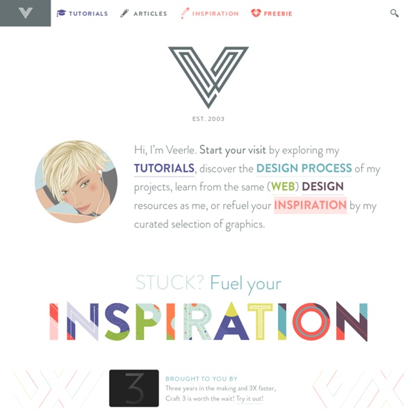 Veerle's blog 2.0 - Webdesign - XHTML CSS
