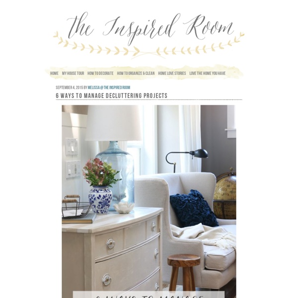 The Inspired Room - Decorating Blog, Homemaking, Decor blog, DIY Projects, DIY decor, Decorating Ideas