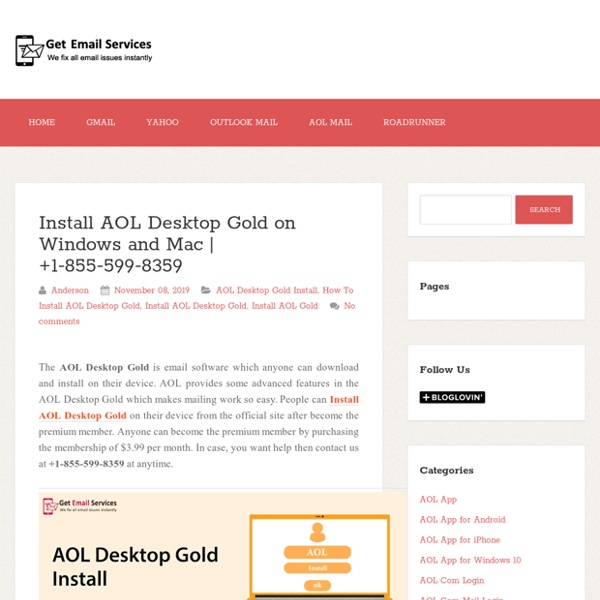 Install AOL Desktop Gold on Windows and Mac