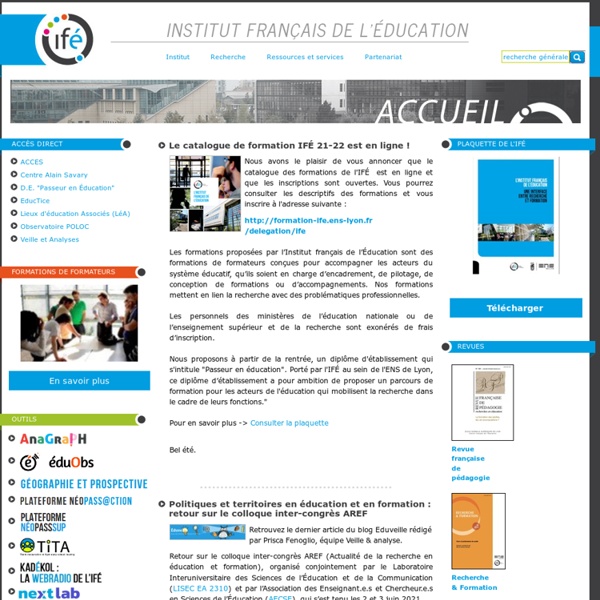 Institut Français de l'Education