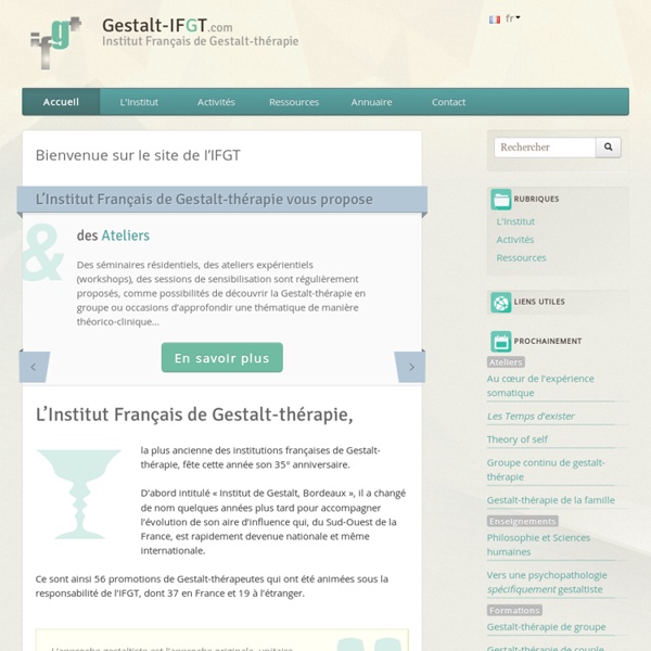 Institut Français de Gestalt-thérapie