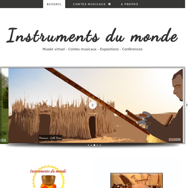 Instruments du monde - Alexis AUBRY