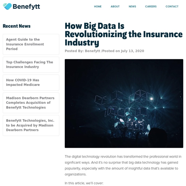 Big Data in the Insurance Industry