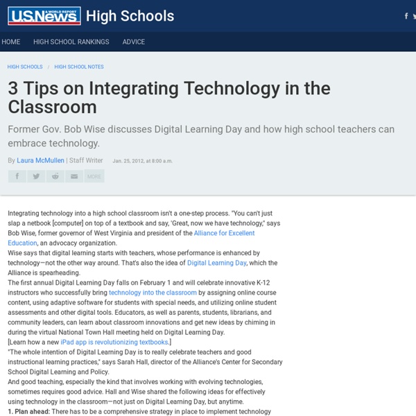 3 Tips on Integrating Technology in the Classroom