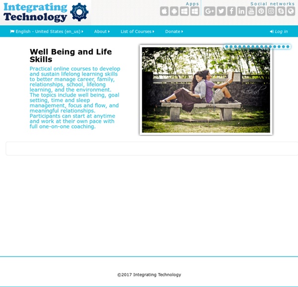 Integrating Technology for Active Lifelong Learning (IT4ALL)