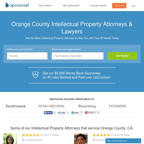 Orange County Intellectual Property Attorneys