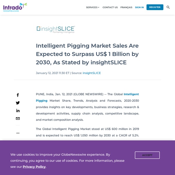Intelligent Pigging Market Sales Are Expected to Surpass US$ 1 Billion by 2030, As Stated by insightSLICE