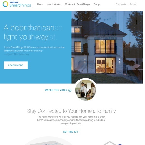 SmartThings: Automate your home and your life