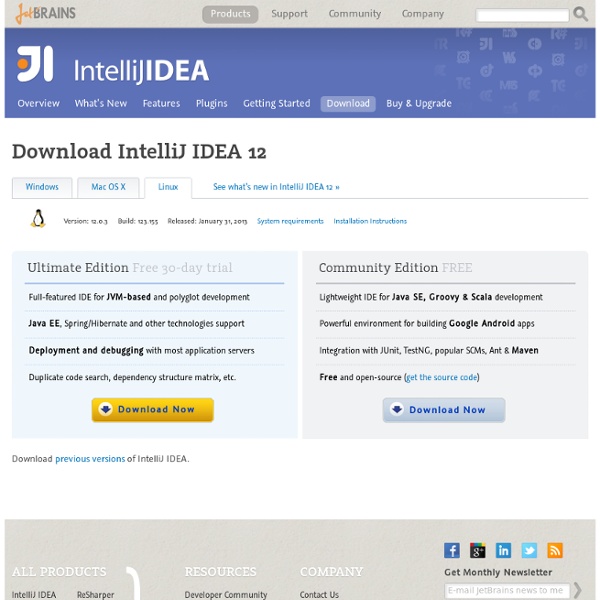 Download Latest Version of IntelliJ IDEA