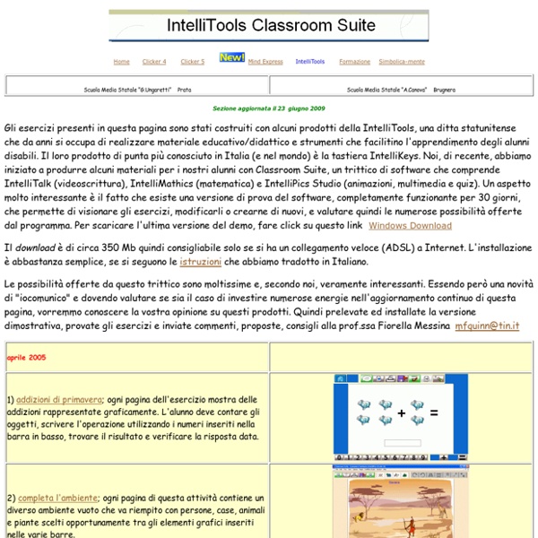 IntelliTools download (facilitare l'apprendimento di alunni disabili)