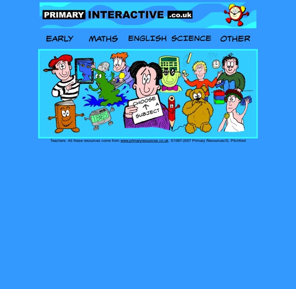 Primary Interactive - Activities and games for primary students