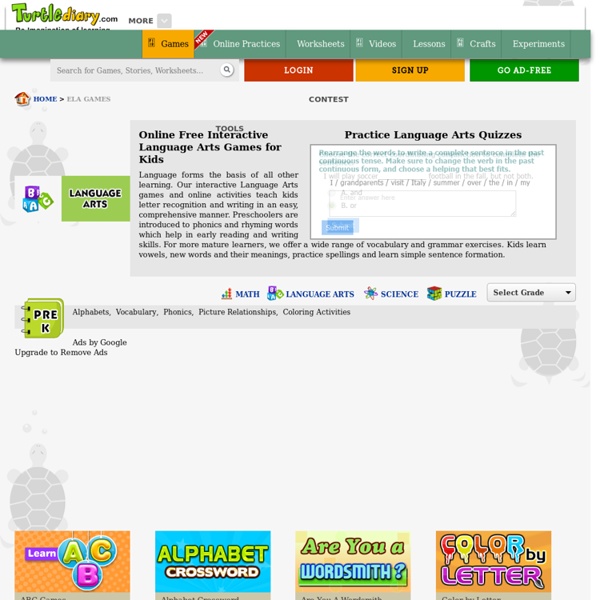 English Games - Fun & Interactive English Online Games & Activities For Kids