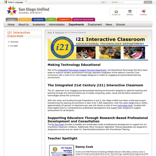 i21 Interactive Classroom / Overview