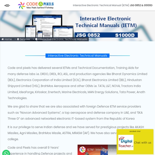 Interactive Electronic Technical Manual