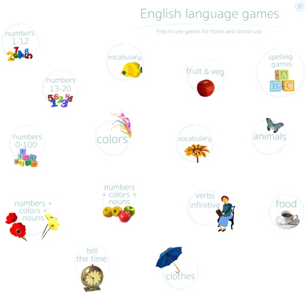 English language learning games