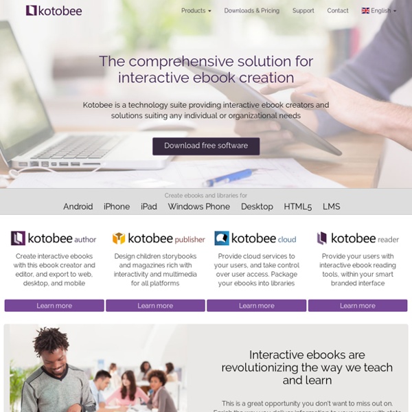 Interactive Ebook Creation & Digital Publishing Software