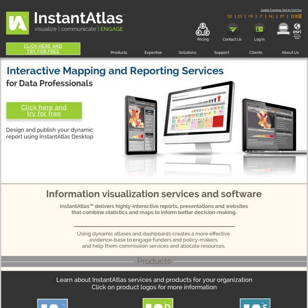 Interactive mapping and reporting services