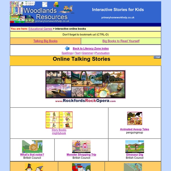 Interactive Story Books online