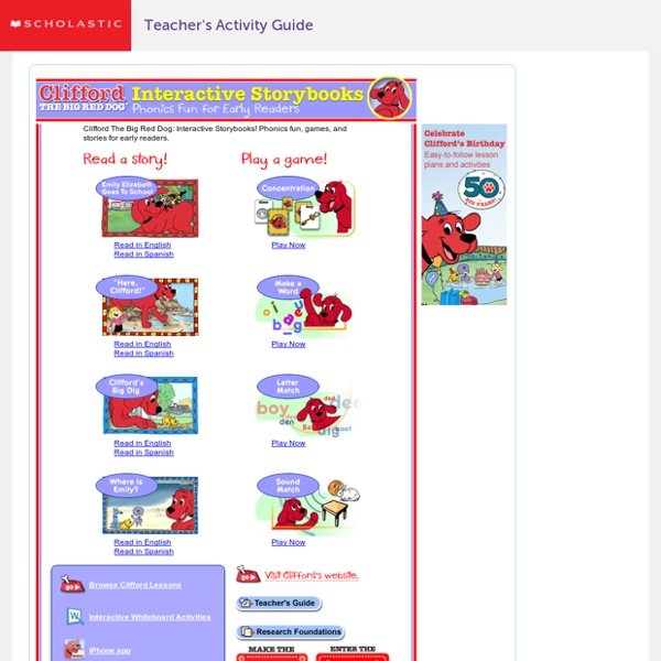 Clifford Interactive Storybooks Home Pearltrees