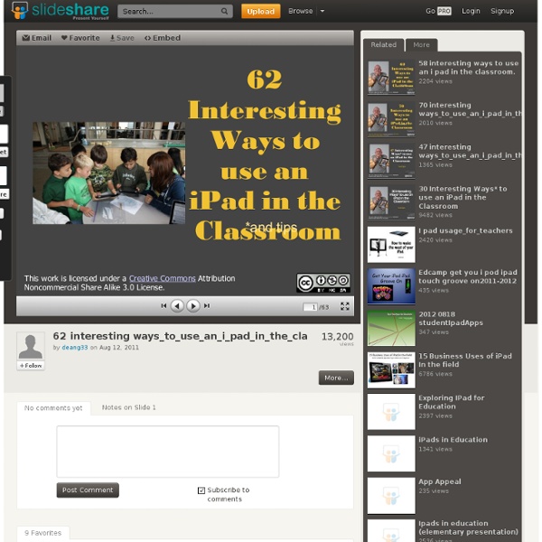 62 interesting ways_to_use_an_i_pad_in_the_cla