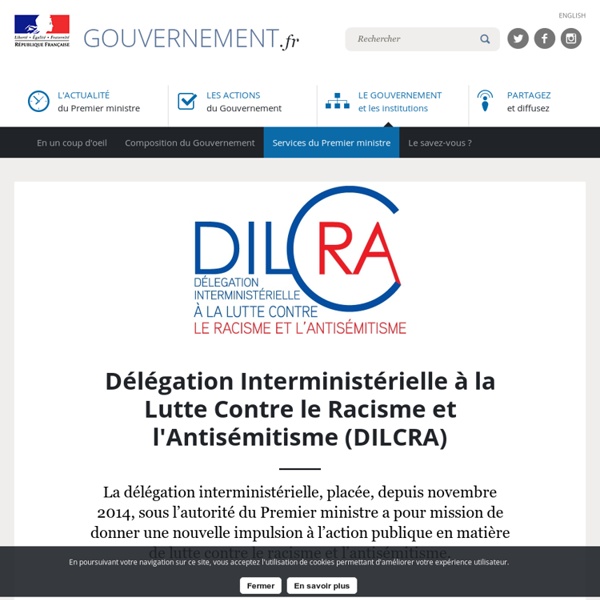 Délégation Interministérielle à la Lutte Contre le Racisme et l'Antisémitisme (DILCRA)