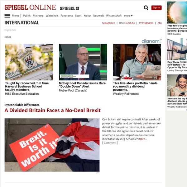 International - SPIEGEL ONLINE - News