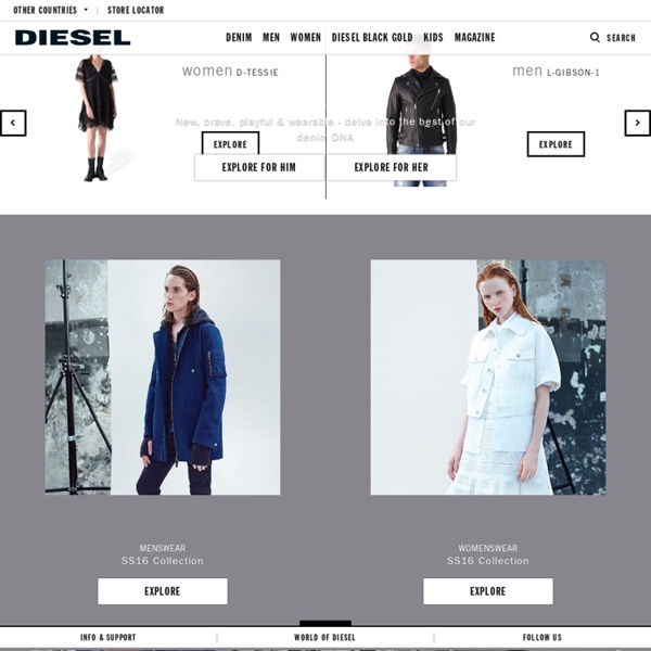 DIESEL - the jeans, clothes, shoes and distraction company, not the fuel.