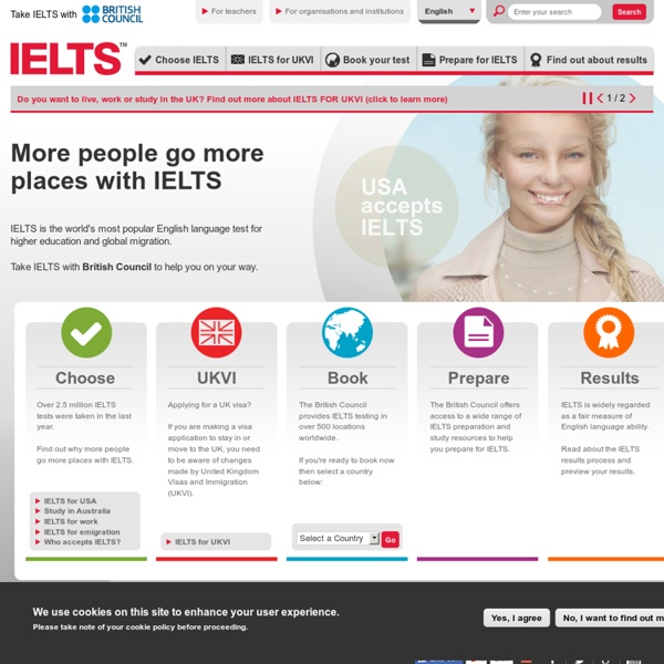 IELTS International English language test system