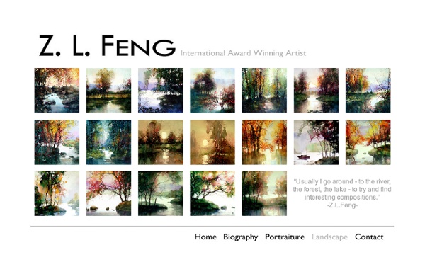 Z.L. Feng International Award Winning Artist